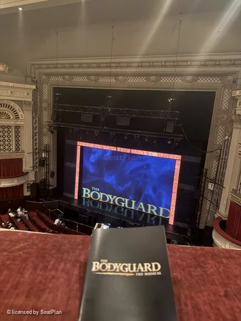 Edinburgh Playhouse Balcony A18 view from seat photo