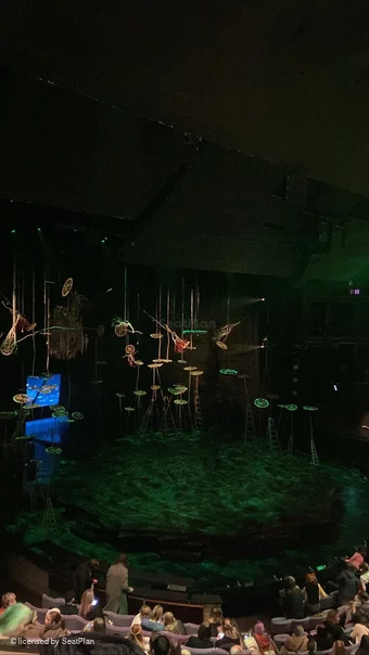 National Theatre - Olivier Circle C78 view from seat photo