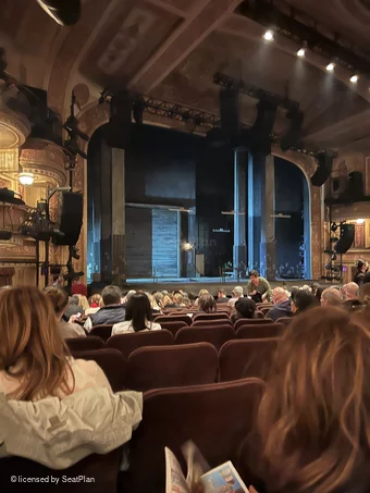 Winter Garden Theatre Orchestra Q21 view from seat photo