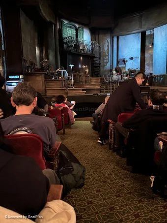 Walter Kerr Theatre Orchestra K1 view from seat photo