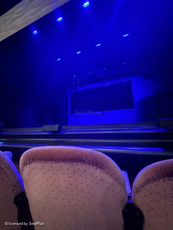 Noel Coward Theatre Stalls B10 view from seat photo