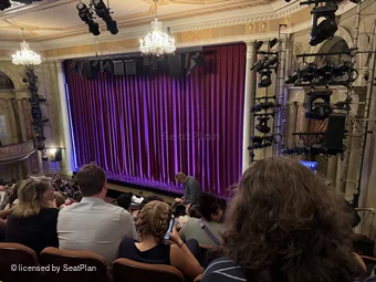 Music Box Theatre Mezzanine G24 view from seat photo