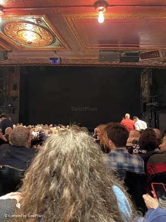 Studio 54 Theatre Orchestra M8 view from seat photo