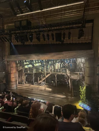 Nederlander Theatre Mezzanine G10 view from seat photo