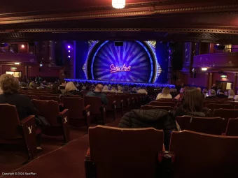 Dominion Theatre Stalls WW11 view from seat photo