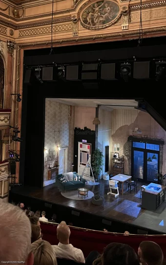 Gielgud Theatre Dress Circle E9 view from seat photo