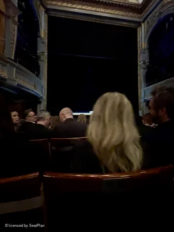Harold Pinter Theatre Stalls H15 view from seat photo