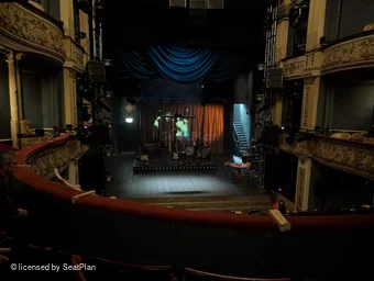 Duke of York's Theatre Royal Circle C9 view from seat photo