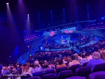 Wembley Park Theatre Locomotive Seats V16 view from seat photo