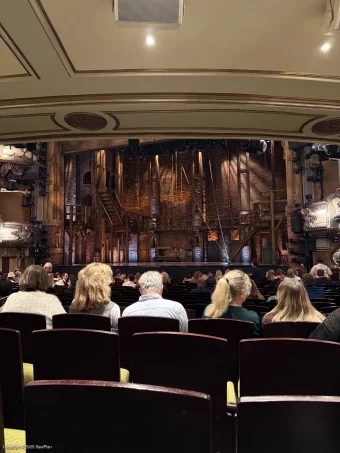 Victoria Palace Theatre Stalls R15 view from seat photo