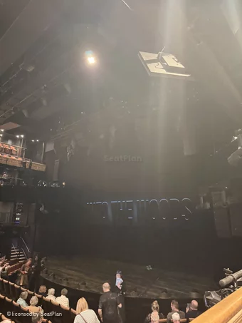 Bridge Theatre Stalls R13 view from seat photo