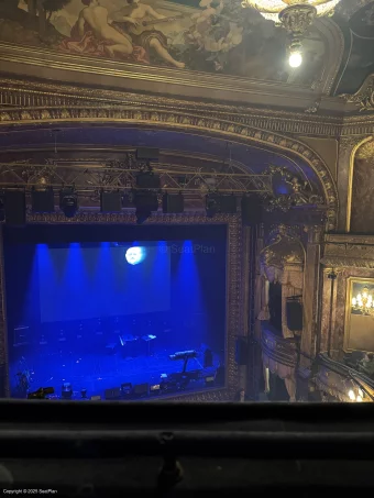 Theatre Royal Haymarket Upper Circle A24 view from seat photo