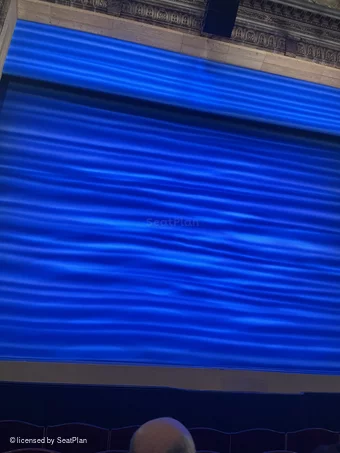 Novello Theatre Stalls G17 view from seat photo