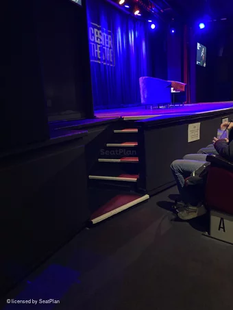 Leicester Square Theatre Stalls B25 view from seat photo