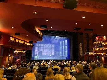 Prince Edward Theatre Stalls Y32 view from seat photo