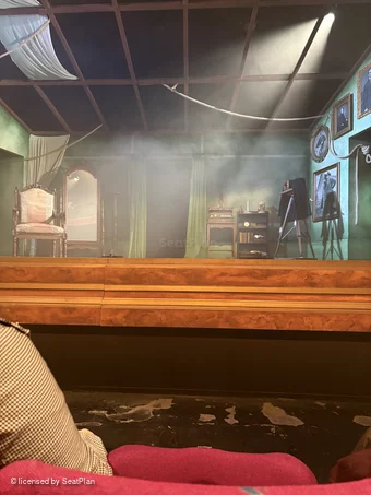 Charing Cross Theatre Stalls C4 view from seat photo