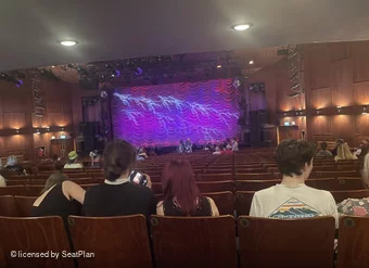 Princess Theatre Torquay Stalls Z13 view from seat photo