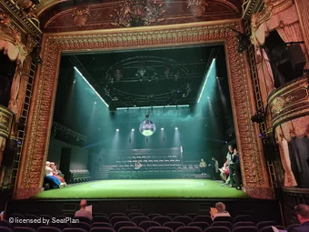 Theatre Royal Haymarket Stalls K8 view from seat photo