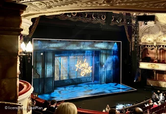 London Coliseum Dress Circle G58 view from seat photo