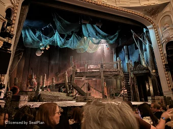 Ambassadors Theatre Stalls F13 view from seat photo