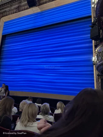 Novello Theatre Stalls H2 view from seat photo