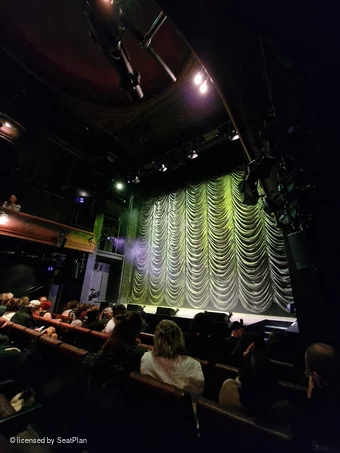Royal Court Theatre Stalls E3 view from seat photo