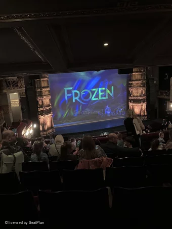 Theatre Royal Drury Lane Royal Circle K39 view from seat photo