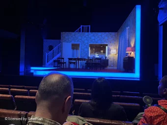 Royal Court Theatre Stalls F8 view from seat photo