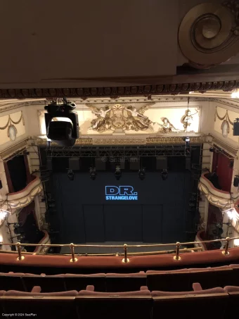 Noel Coward Theatre Balcony D11 view from seat photo