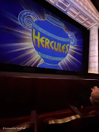 Theatre Royal Drury Lane Stalls B32 view from seat photo