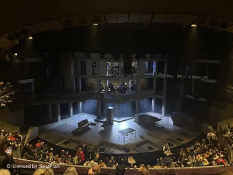 Gillian Lynne Theatre Circle E48 view from seat photo