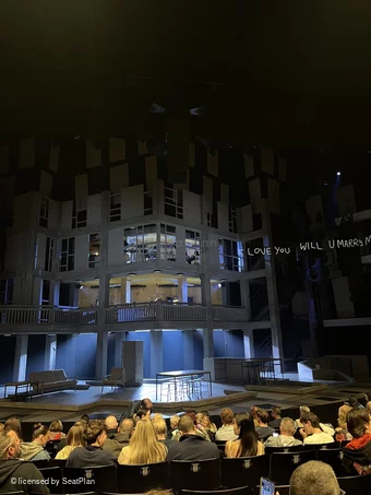 Gillian Lynne Theatre Stalls K44 view from seat photo