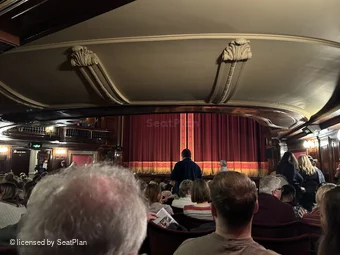 St Martin's Theatre Stalls N20 view from seat photo