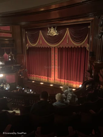 St Martin's Theatre Dress Circle Royal Box2 view from seat photo