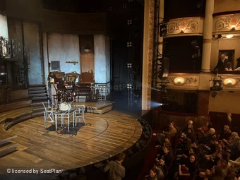 Lyric Theatre Dress Circle BoxC1 view from seat photo