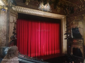 Theatre Royal Haymarket Royal Circle B24 view from seat photo
