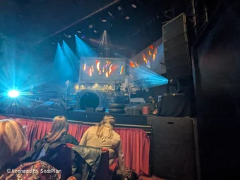 Peacock Theatre Stalls C3 view from seat photo