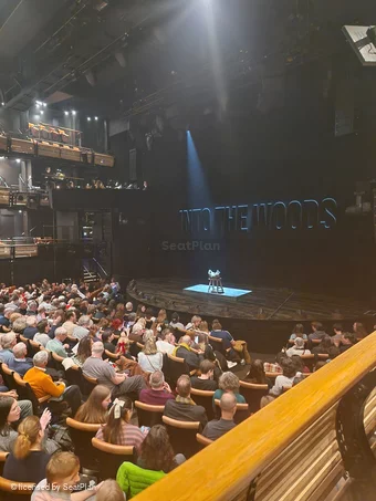 Bridge Theatre Stalls R16 view from seat photo