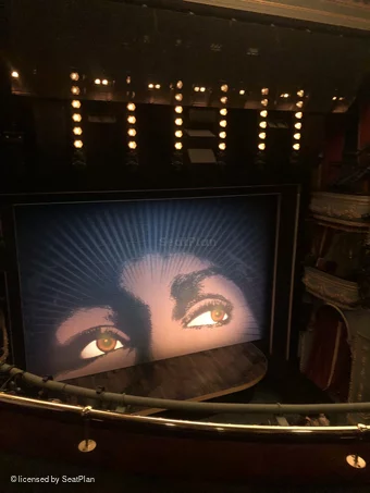Aldwych Theatre Grand Circle B23 view from seat photo