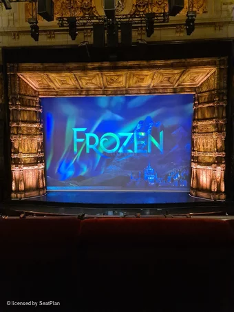 Theatre Royal Drury Lane Royal Circle B26 view from seat photo