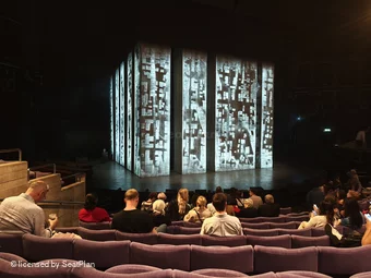 National Theatre - Olivier Stalls L44 view from seat photo