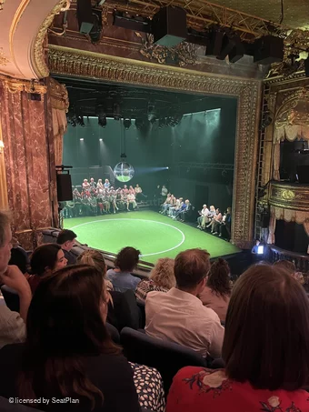 Theatre Royal Haymarket Royal Circle D27 view from seat photo