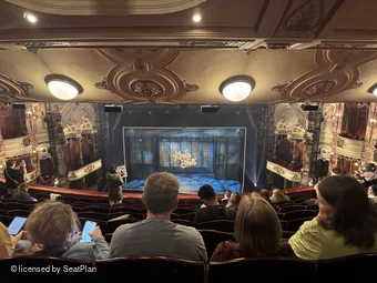 London Coliseum Upper Circle K27 view from seat photo