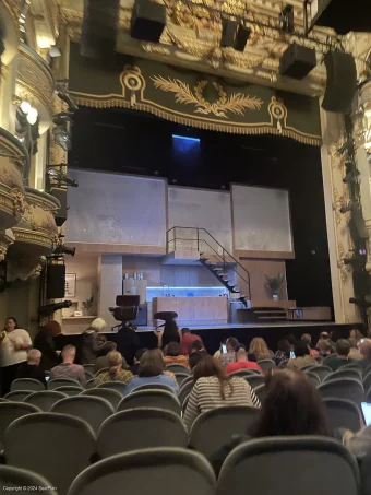 Wyndham's Theatre Stalls L5 view from seat photo