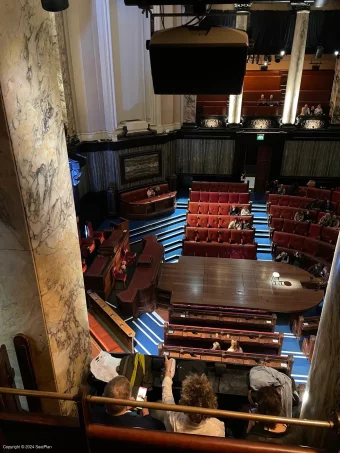 London County Hall South Gallery D3 view from seat photo