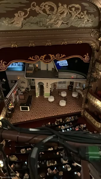 Apollo Theatre Balcony A21 view from seat photo