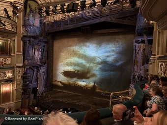 Sondheim Theatre Dress Circle C3 view from seat photo