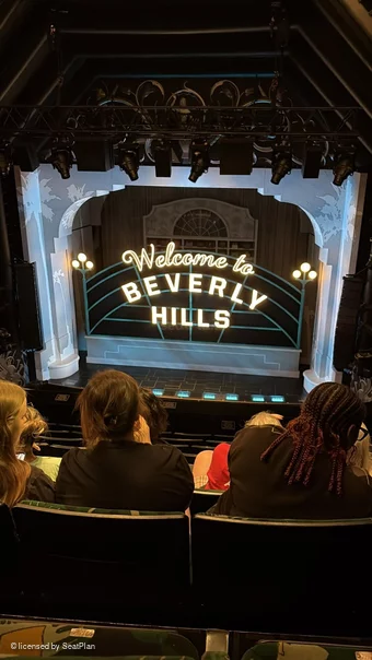 Trafalgar Theatre Dress Circle J6 view from seat photo