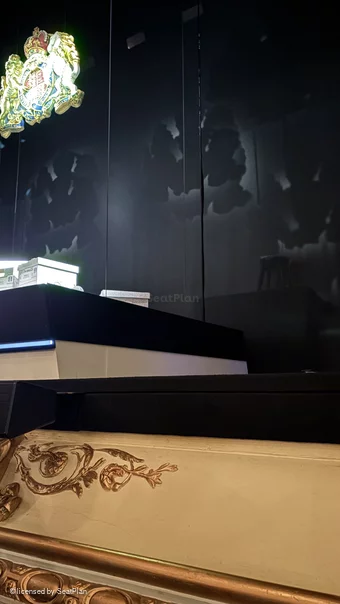 Wyndham's Theatre Stalls A9 view from seat photo