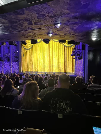Trafalgar Theatre Stalls O1 view from seat photo